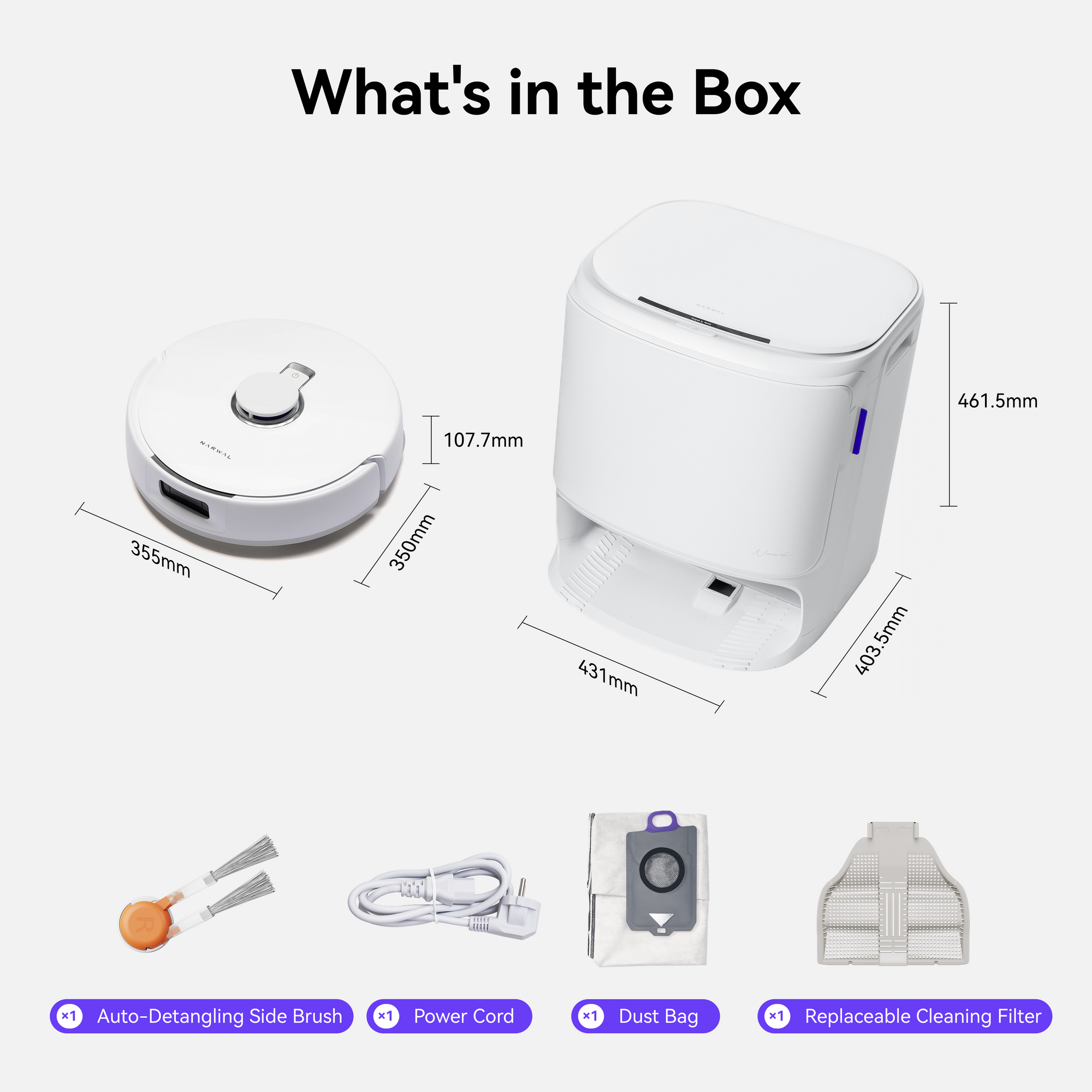 Narwal Freo X10 Pro Robot Vacuum & Mop