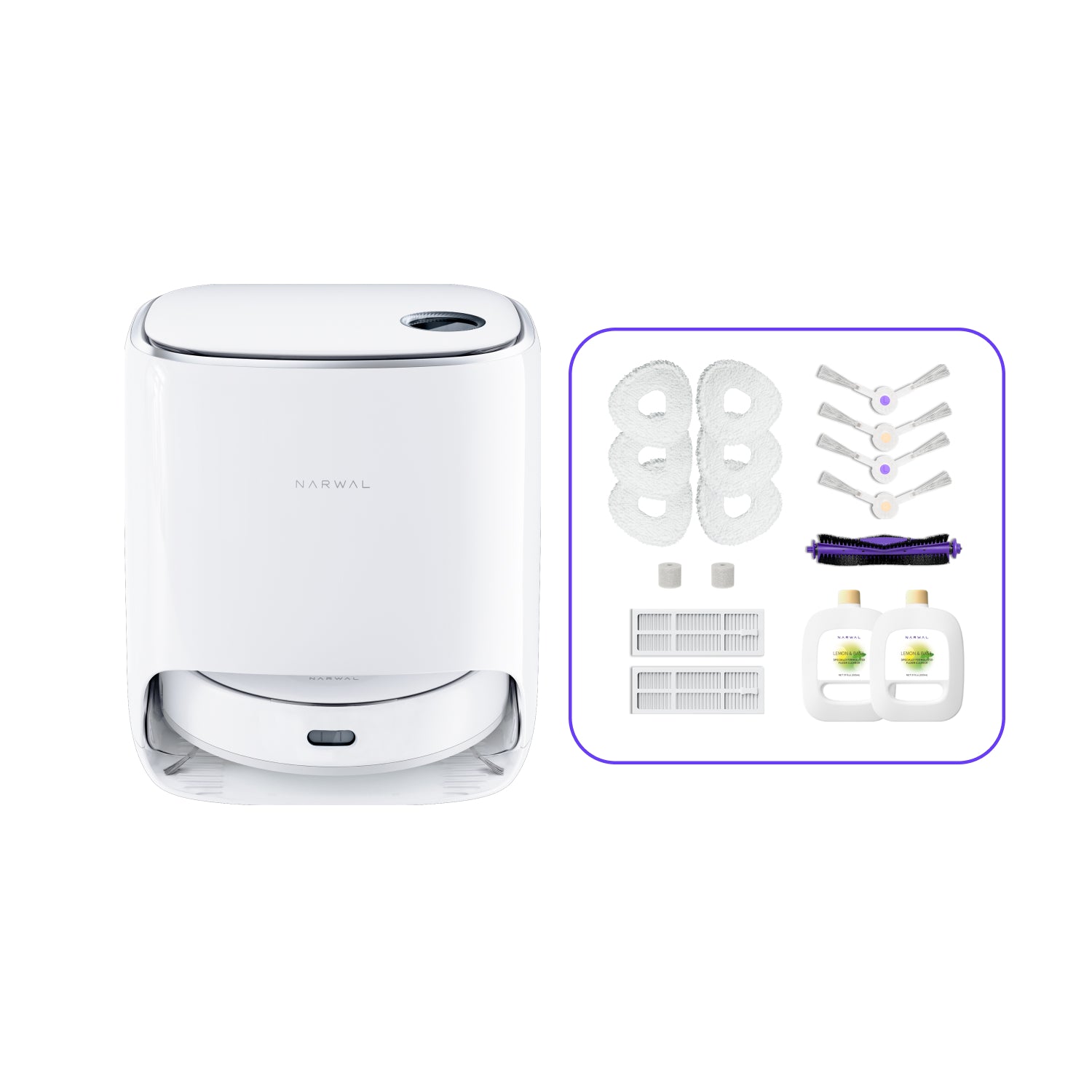 Narwal Freo Versatile Self Mop Clean Robot with DirtSense* Freo & Advanced Kit