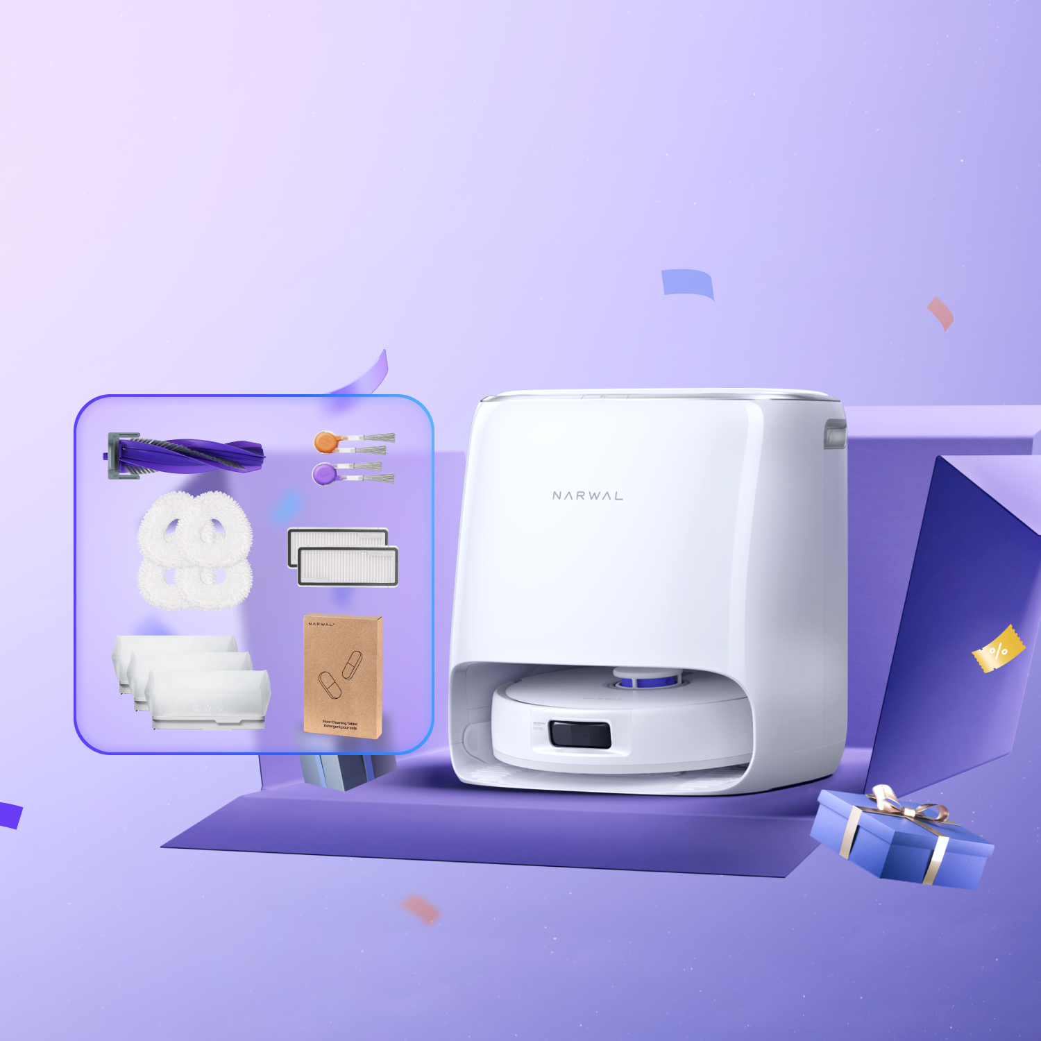 Narwal Freo Pro Robot Vacuum & Mop Freo Pro & Advanced Kit