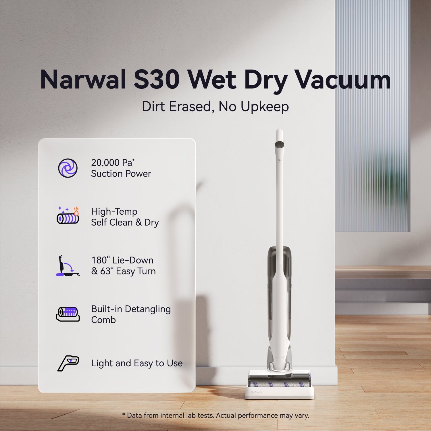 Narwal S30 Wet Dry Vacuum