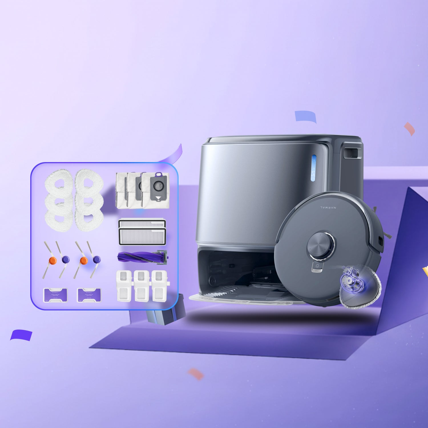 Narwal Freo Z10 Ultra Robot Vacuum & Mop Freo Z10 Ultra & Advanced Kit