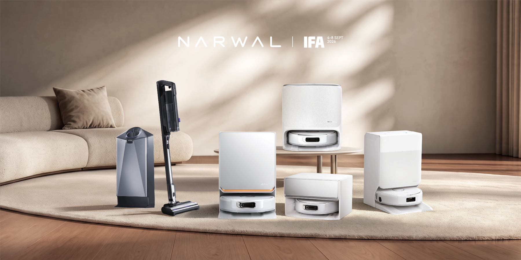 Narwal Expands AI-Powered Cleaning Across the Home as IFA 2026 Returns to Berlin