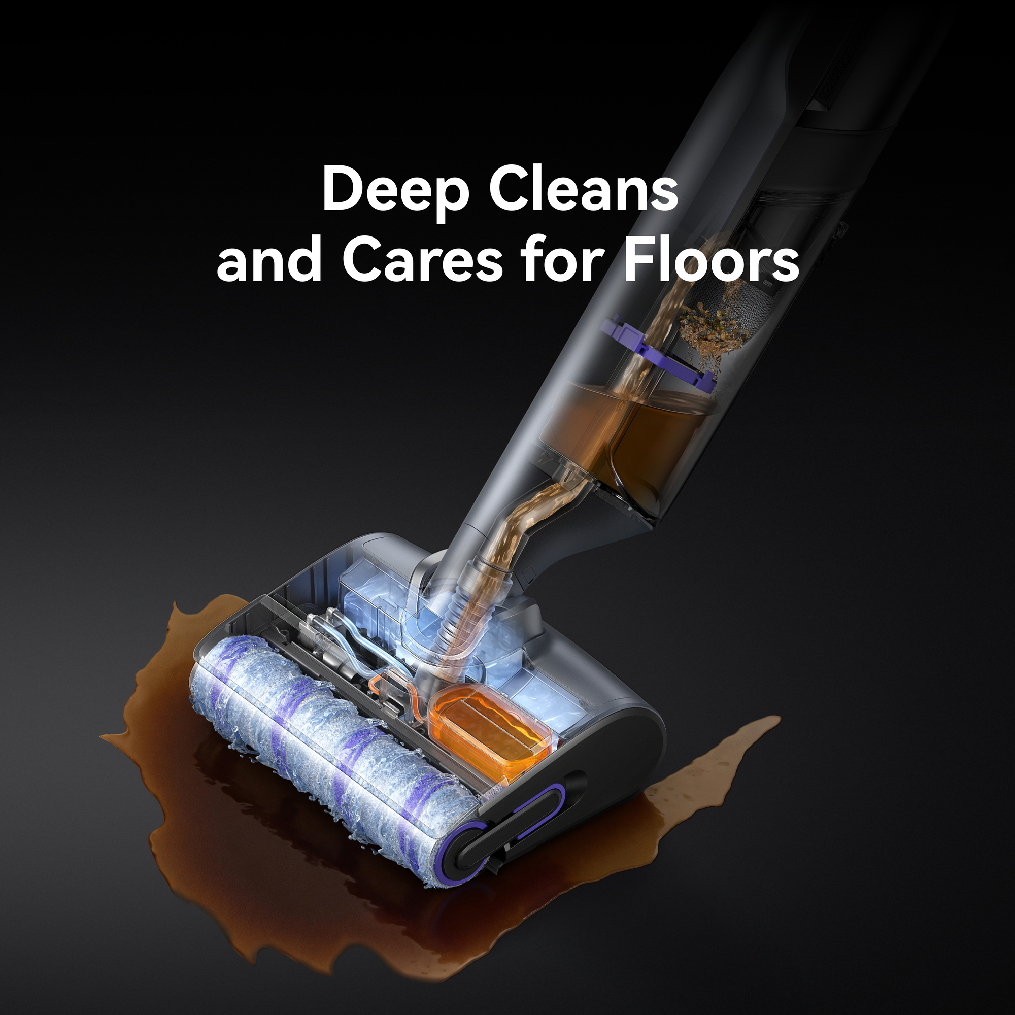 Soft velvet roller brush module for S30 Series