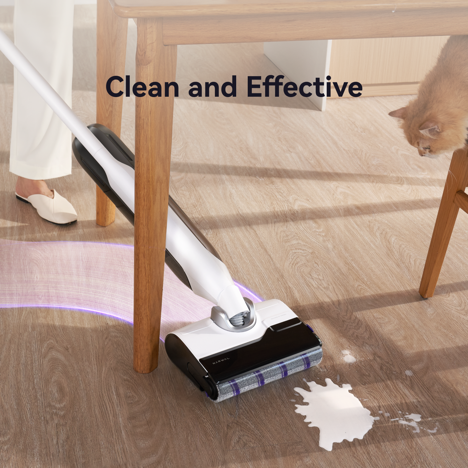 Soft velvet roller brush module for S30 Series