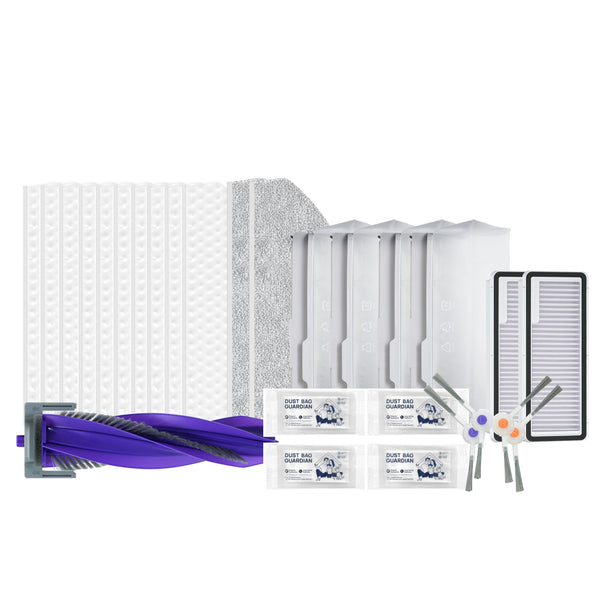 Sacs à Poussière De Remplacement Pour Robots Aspirateurs Narwal Freo X Ultra Et Freo X Plus - Lot De 3 Ou 6, Capacité 1 L Avec Filtre Intégré