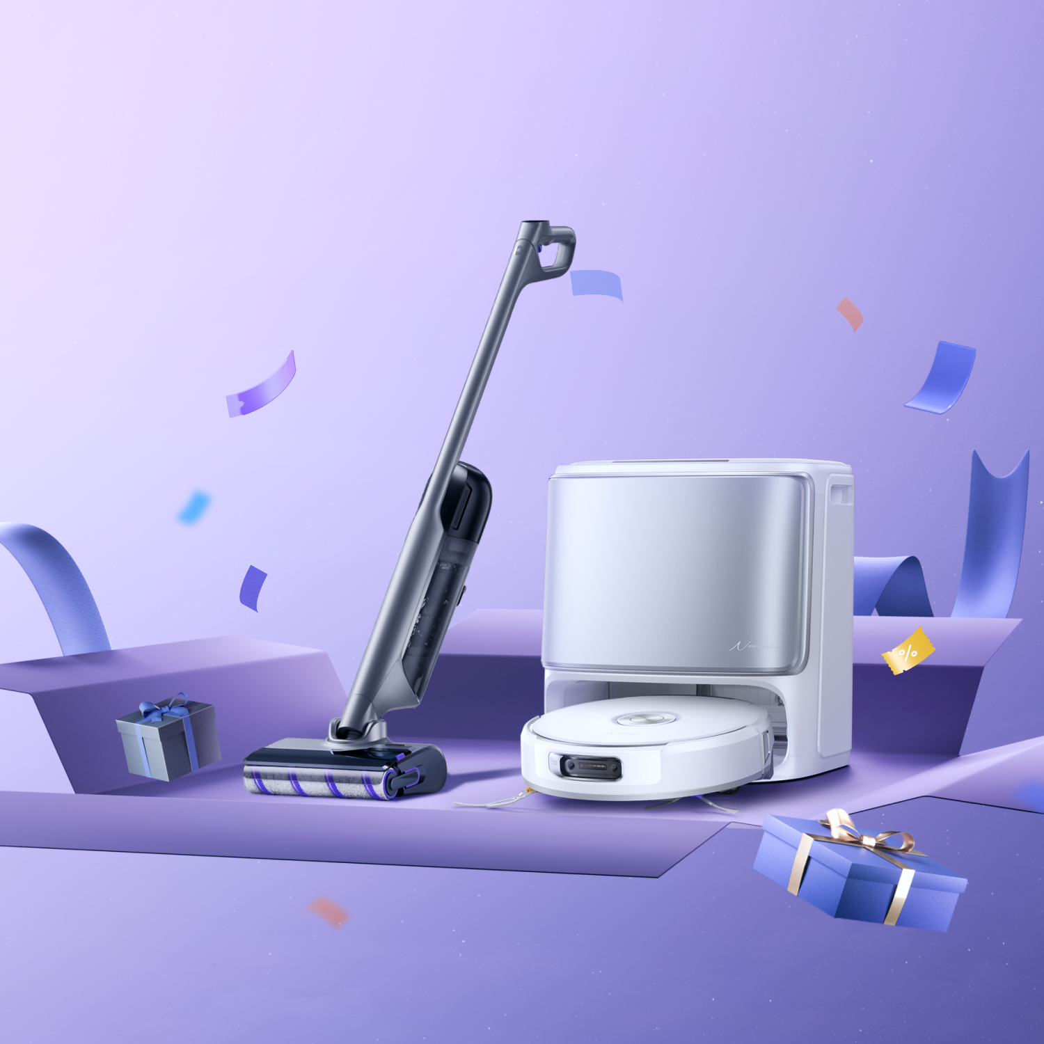 Narwal Flow Robot Vacuum & Mop Flow (Basic Dock) & S30 Pro