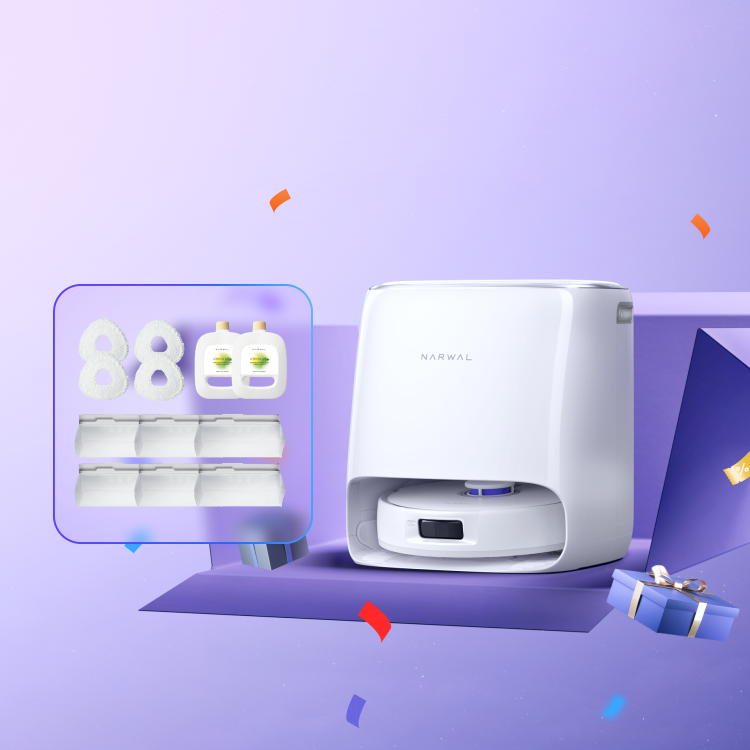 Narwal Freo X Ultra Robot Vacuum & Mop Freo X Ultra & Basic Kit