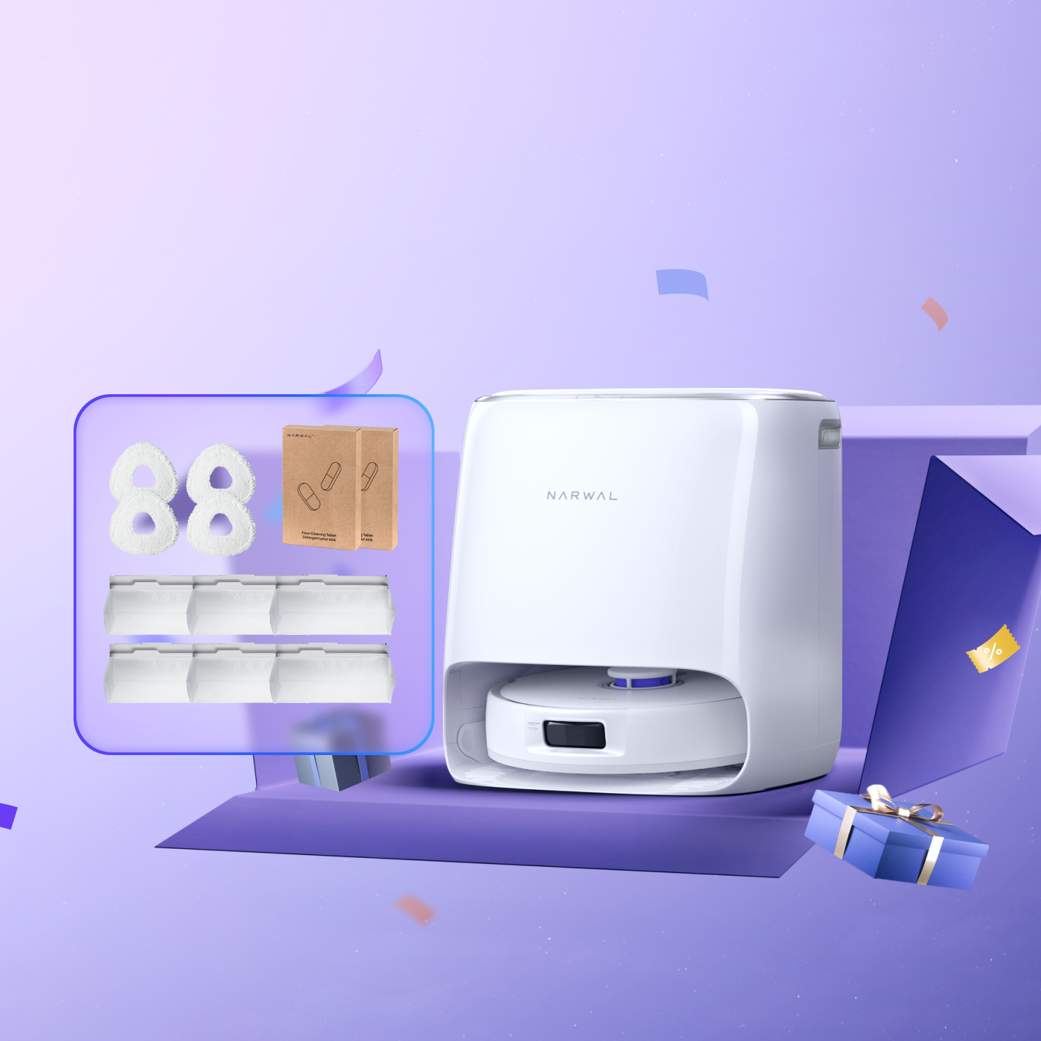 Narwal Freo Pro Robot Vacuum & Mop Freo Pro & Basic Kit