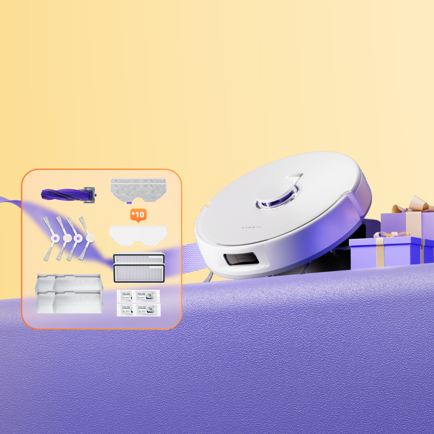 Narwal Freo X Plus Robot Vacuum and Mop Freo X Plus & Free Advanced Kit