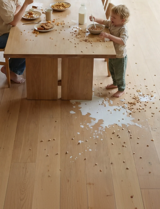 Mealtime Crumbs & Spills