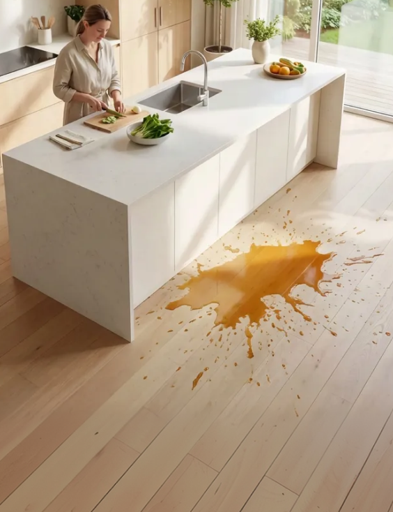 Kitchen Greasy Floors