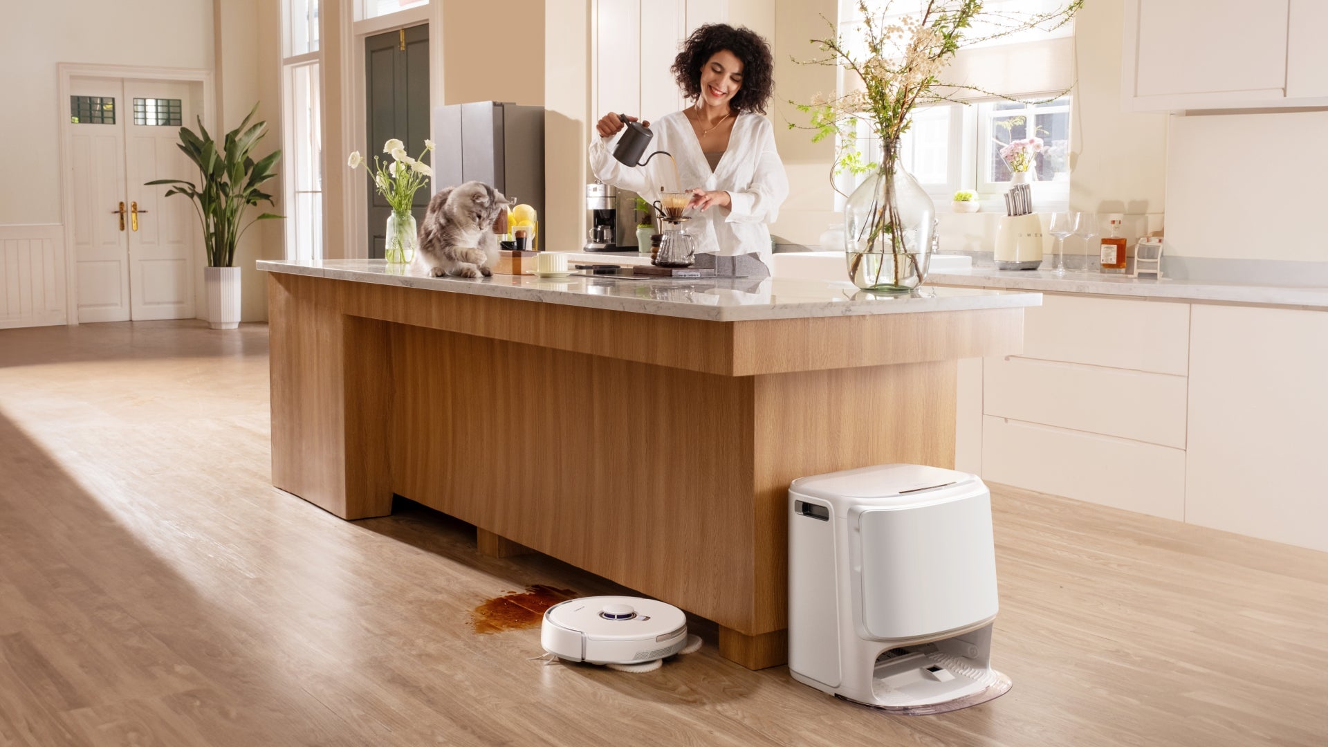 Robot hút bụi Narwal Freo Z10 Ultra có chức năng lau nhà | Ba Lan